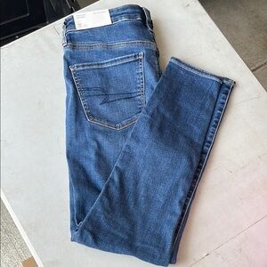 American Eagle Outfitters Blue Skinny Jeans